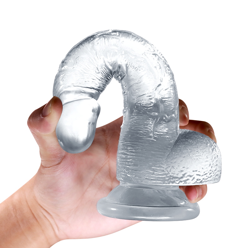 Transparent dildo