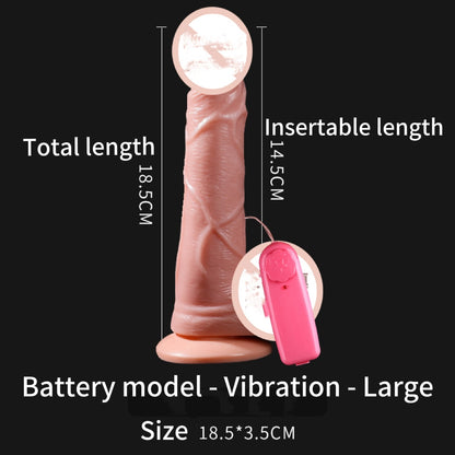 Suction cup dildo