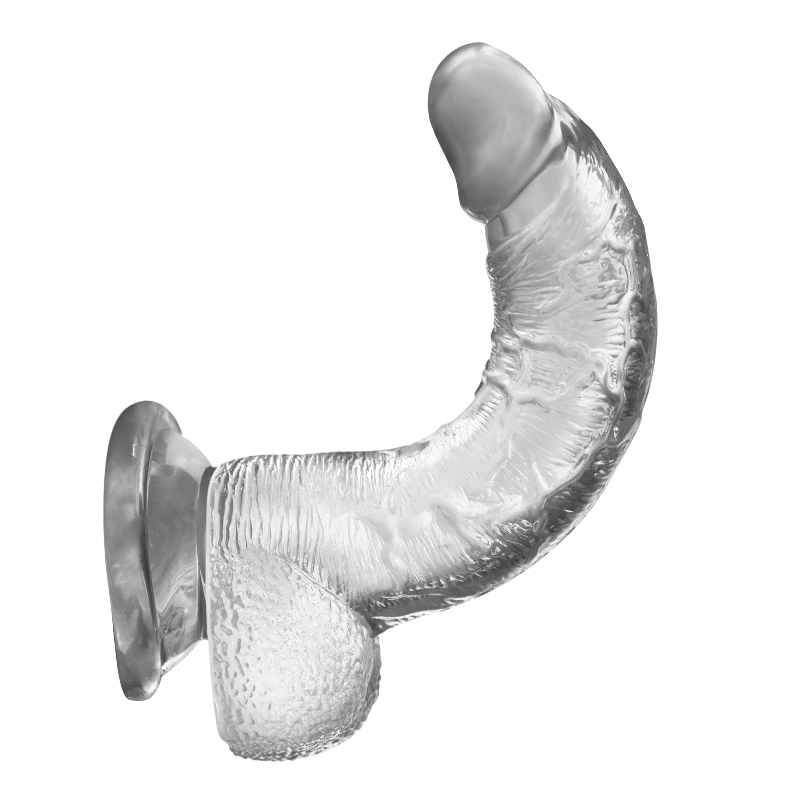 Transparent dildo