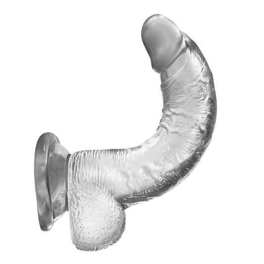 Transparent dildo