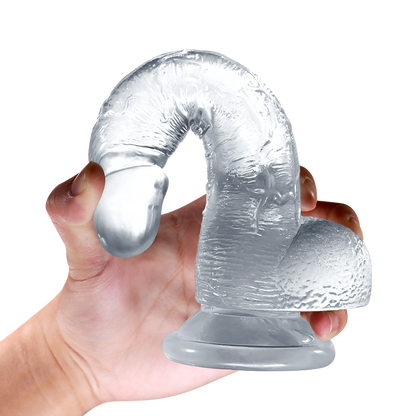 Transparent dildo